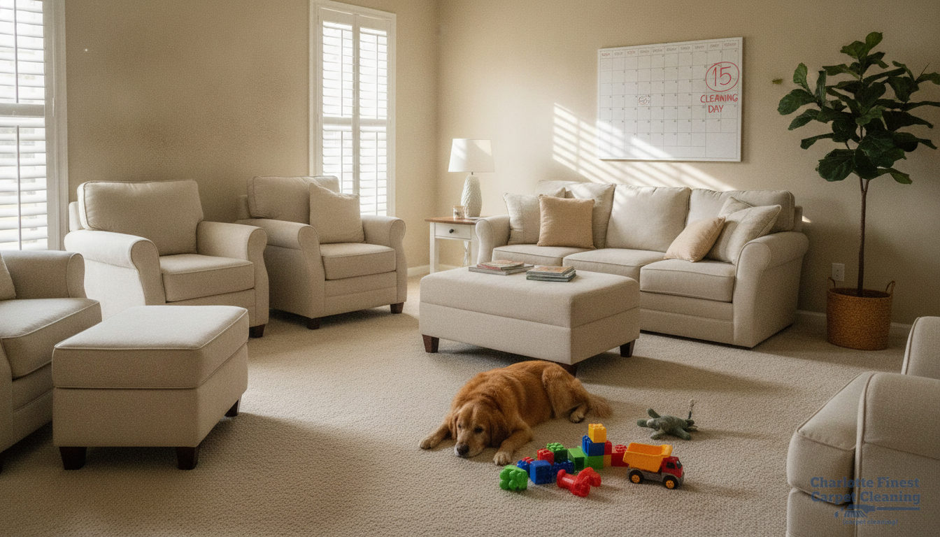 How Often Should Charlotte Homeowners Get Their Carpets Professionally Cleaned?